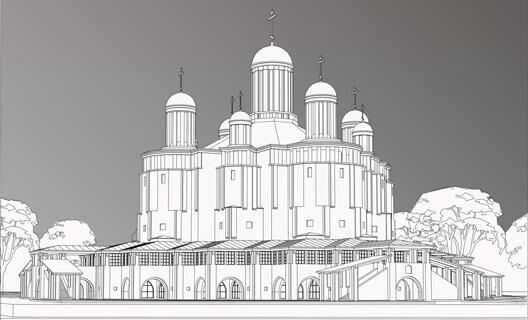 Кафедральный собор в Архангельске